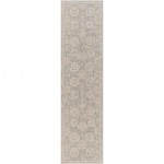 Surya Avant Garde Rug 2'7" X 10' - Dusty Sage, Light Beige