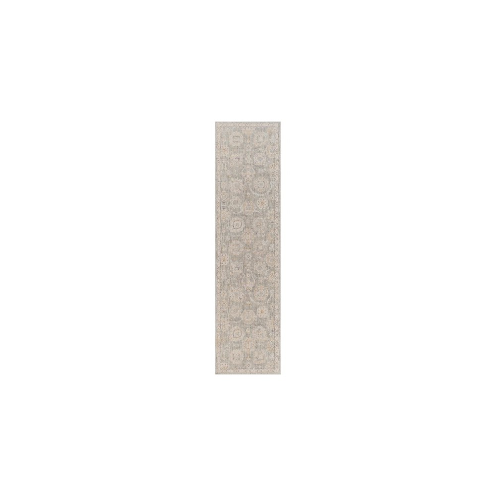 Surya Avant Garde Rug 2'7" X 10' - Dusty Sage, Light Beige