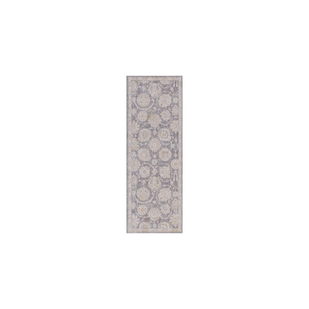 Surya Avant Garde Rug 2'7" X 7'3" - Denim, Dusty Sage Surya Avant Garde Rug 2'7" X 7'3" - Denim, Dusty Sage