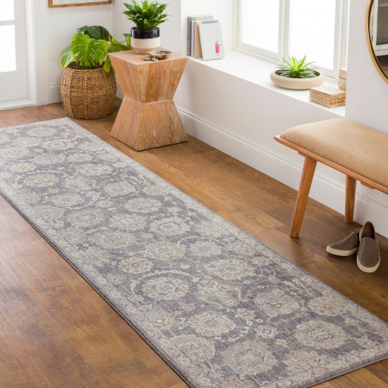 Surya Avant Garde Rug 2'7" X 7'3" - Denim, Dusty Sage