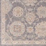 Surya Avant Garde Rug 7'10" Round - Denim, Dusty Sage