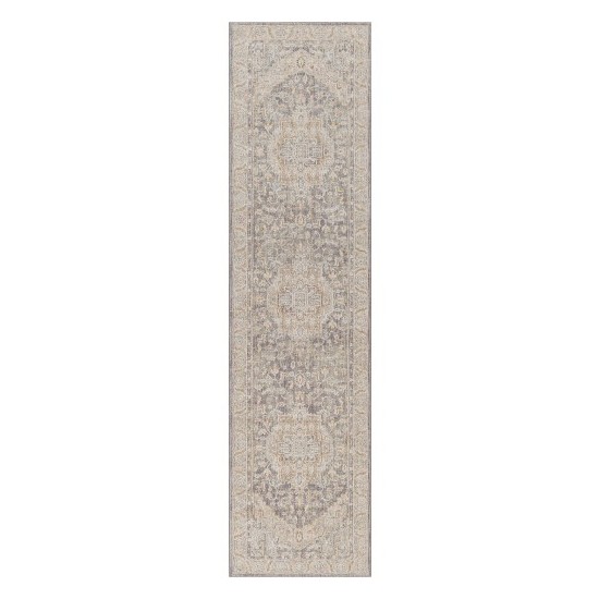 Surya Avant Garde Rug 2'7" X 10' ( Denim, Dusty Sage)