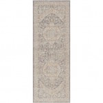 Surya Avant Garde Rug 2'7" X 7'3" ( Denim, Dusty Sage)