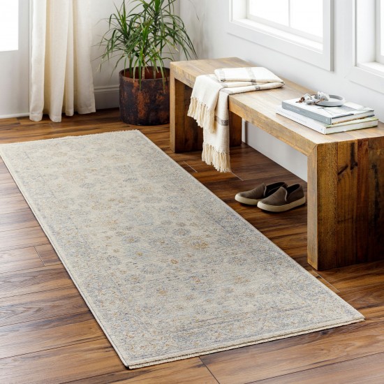 Surya Avant Garde Rug 2'7" X 10' Medium Gray