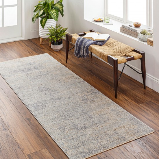 Surya Avant Garde Rug 2'7" X 10' (Medium Gray, Charcoal)