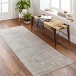 Surya Avant Garde Rug 2'7" X 7'3" (Medium Gray, Charcoal)