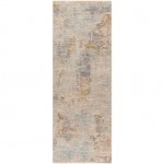 Surya Avant Garde Rug 2'7" X 7'3" - Medium Gray, Charcoal