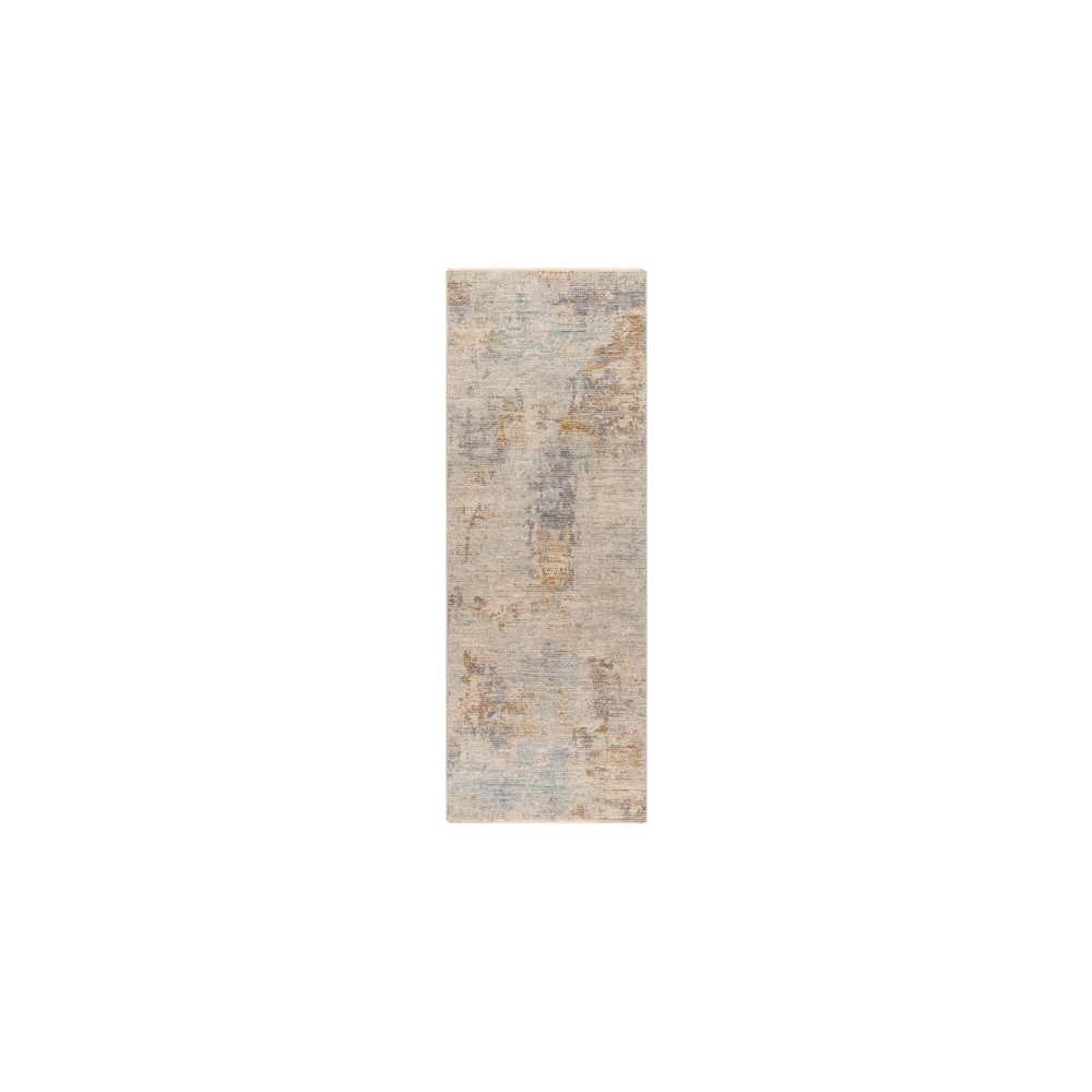 Surya Avant Garde Rug 2'7" X 7'3" - Medium Gray, Charcoal