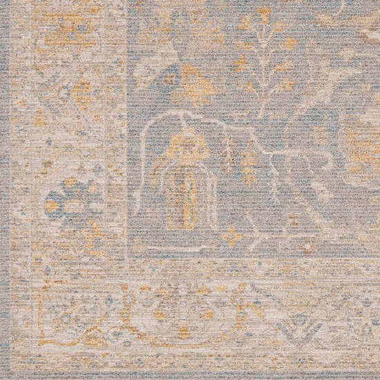 Surya Avant Garde Rug 7'10" Round - Charcoal & Medium Gray