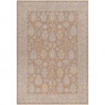 Surya Avant Garde Rug 7'10" Round - Dark Brown & Medium Gray