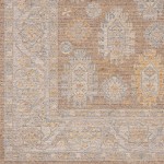 Surya Avant Garde Rug 7'10" Round - Dark Brown & Medium Gray