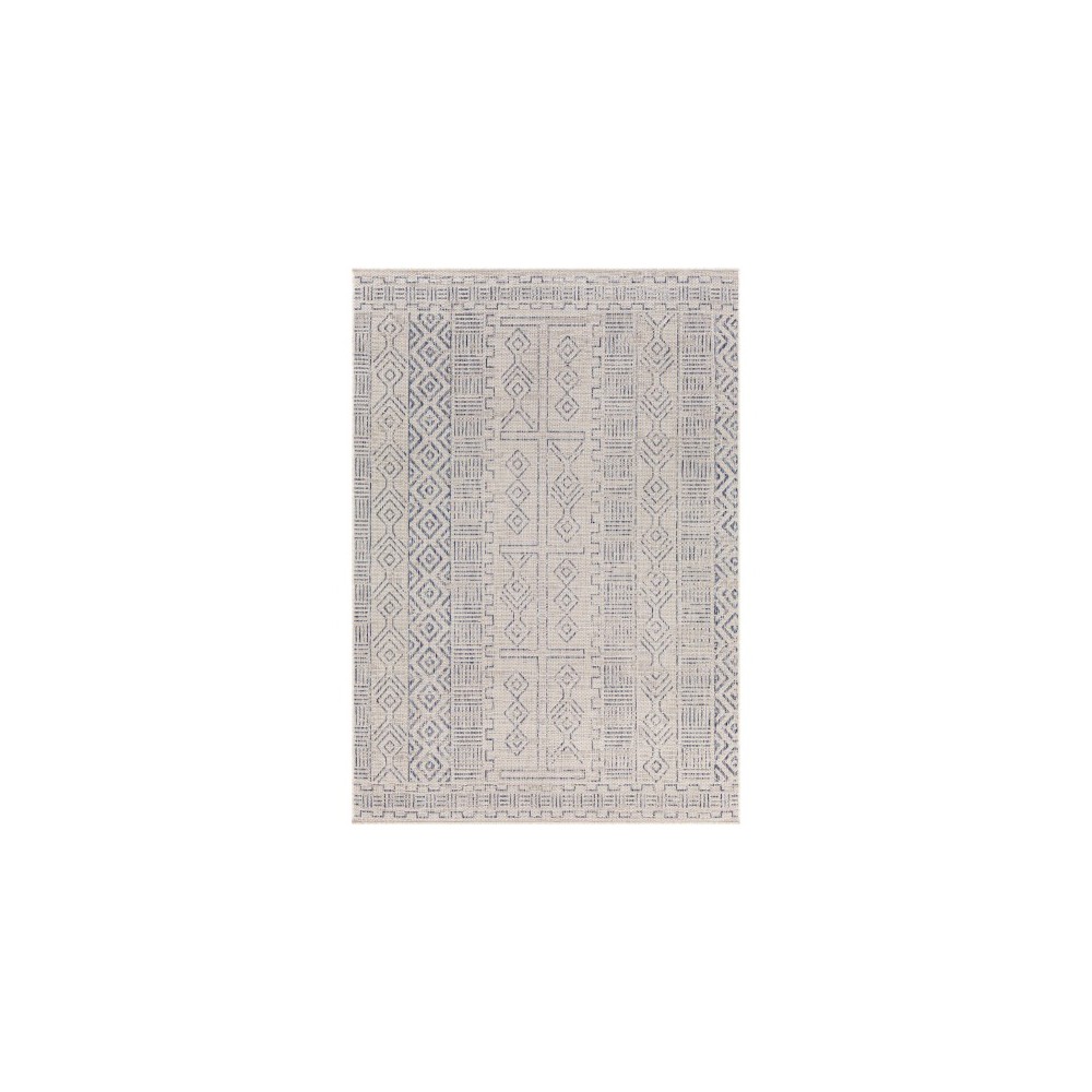 Surya Eagean Rug 7'10" Round - Oatmeal, Gray