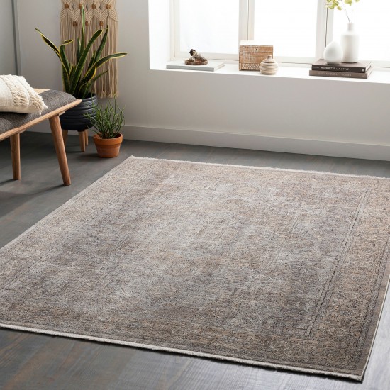 Surya Eclipse Rug 6'7" X 9'6" - Light Gray