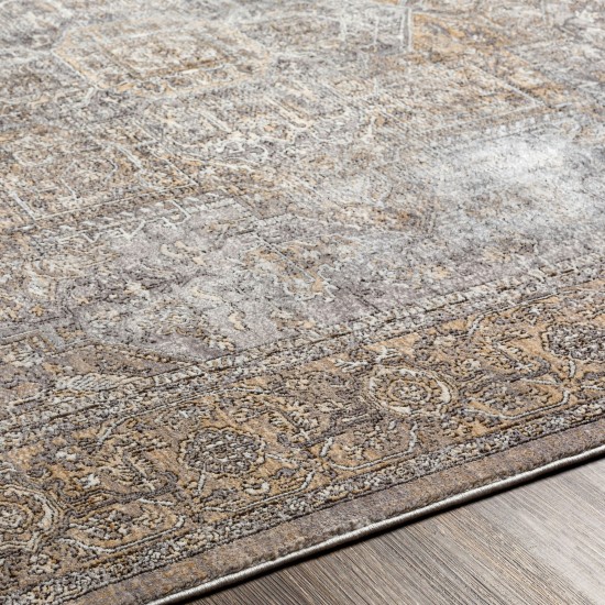 Surya Eclipse Rug 6'7" X 9'6" - Light Gray