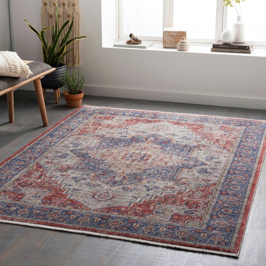 Surya Eclipse Rug 5'3" X 7'3" - Red