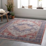 Surya Eclipse Rug 7'10" X 10'3" - Red