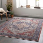 Surya Eclipse Rug 9' X 12'3" - Red