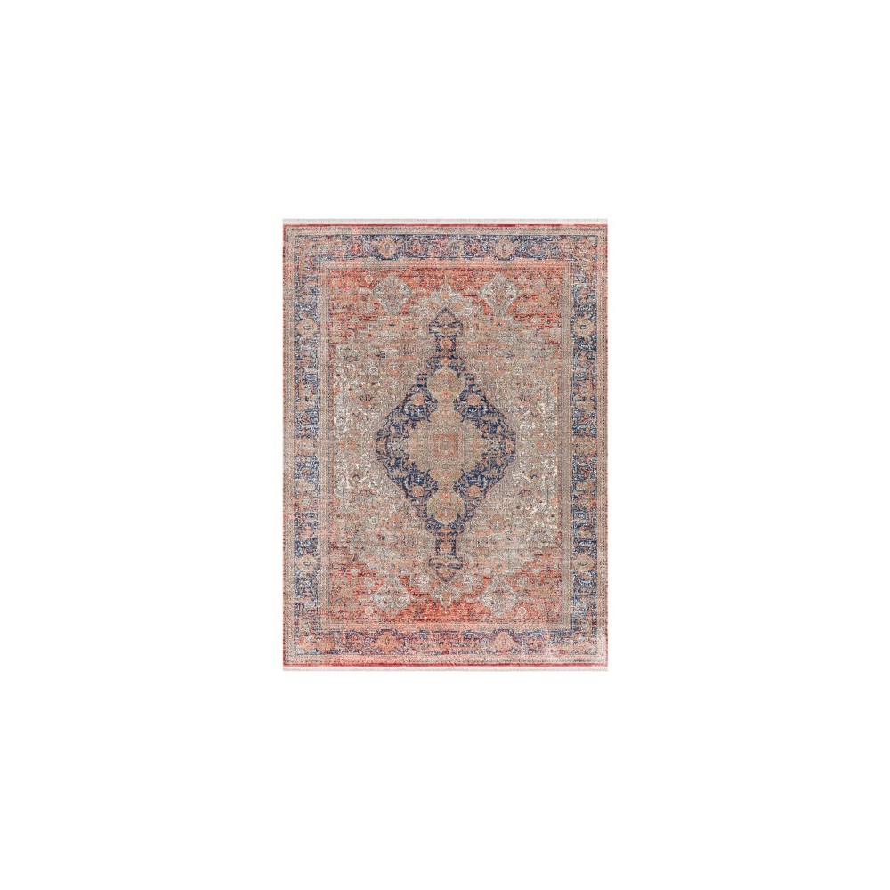 Surya Eclipse Red Rug 7'10" X 10'3" Surya Eclipse Red Rug 7'10" X 10'3"