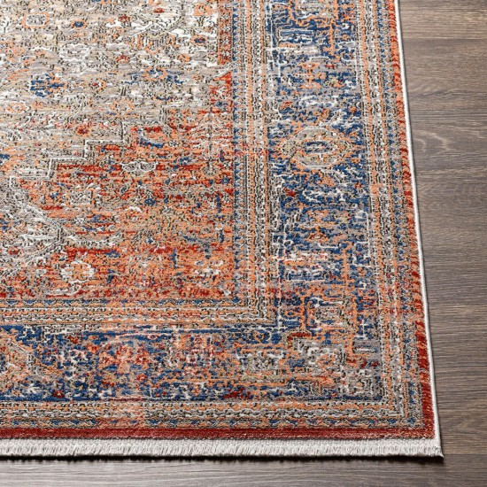 Surya Eclipse Red Rug 7'10" X 10'3"