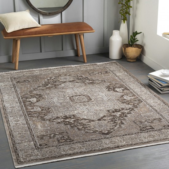 Surya Eclipse Charcoal Rug 2' X 3'3"