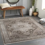 Surya Eclipse Charcoal Rug 5'3" X 7'3"