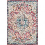 Surya Elaziz Rose Rug 5'3" X 7'6"