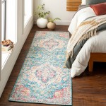 Surya Elaziz Rug 2'7" X 7'6" - Navy