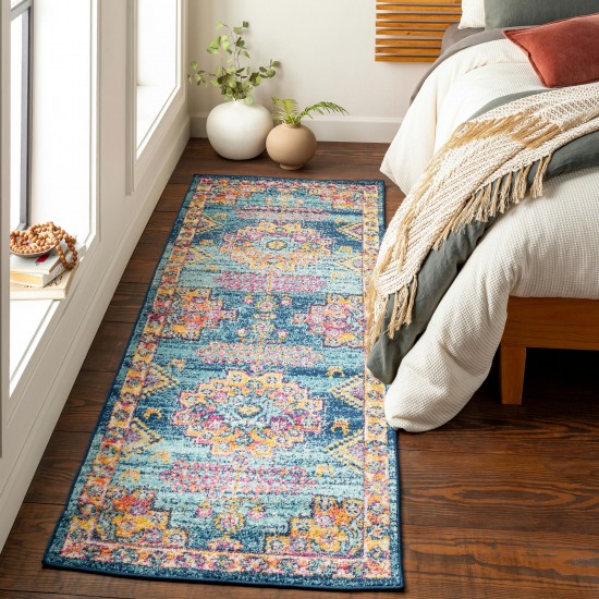 Surya Elaziz Rug 2'7" X 7'6" (Navy)