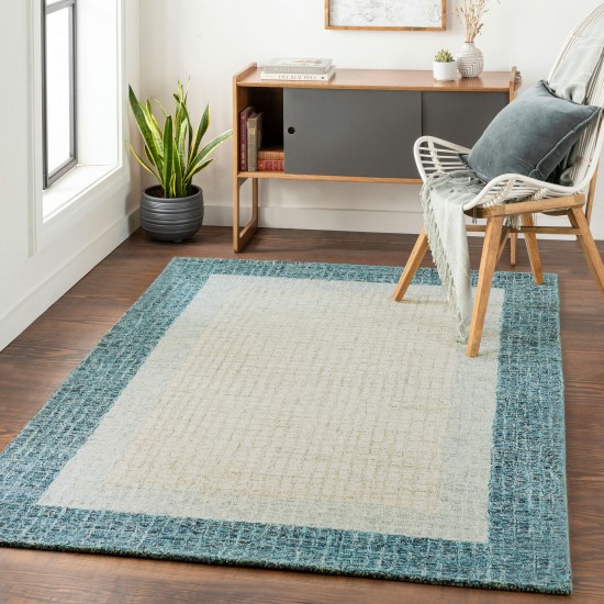 Surya Elena Teal Rug 2' X 3'