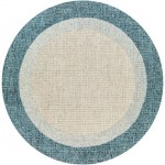 Surya Elena Teal Rug 8' Round