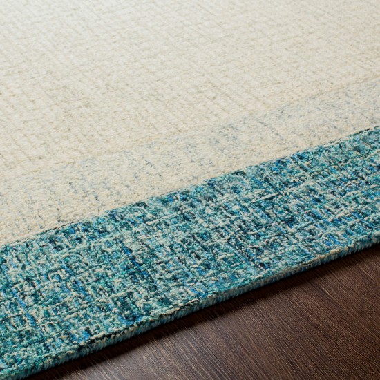 Surya Elena Teal Rug 8' Round