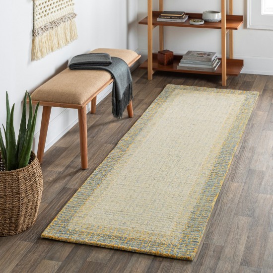 Surya Elena Rug 2'6" X 10' Dusty Sage