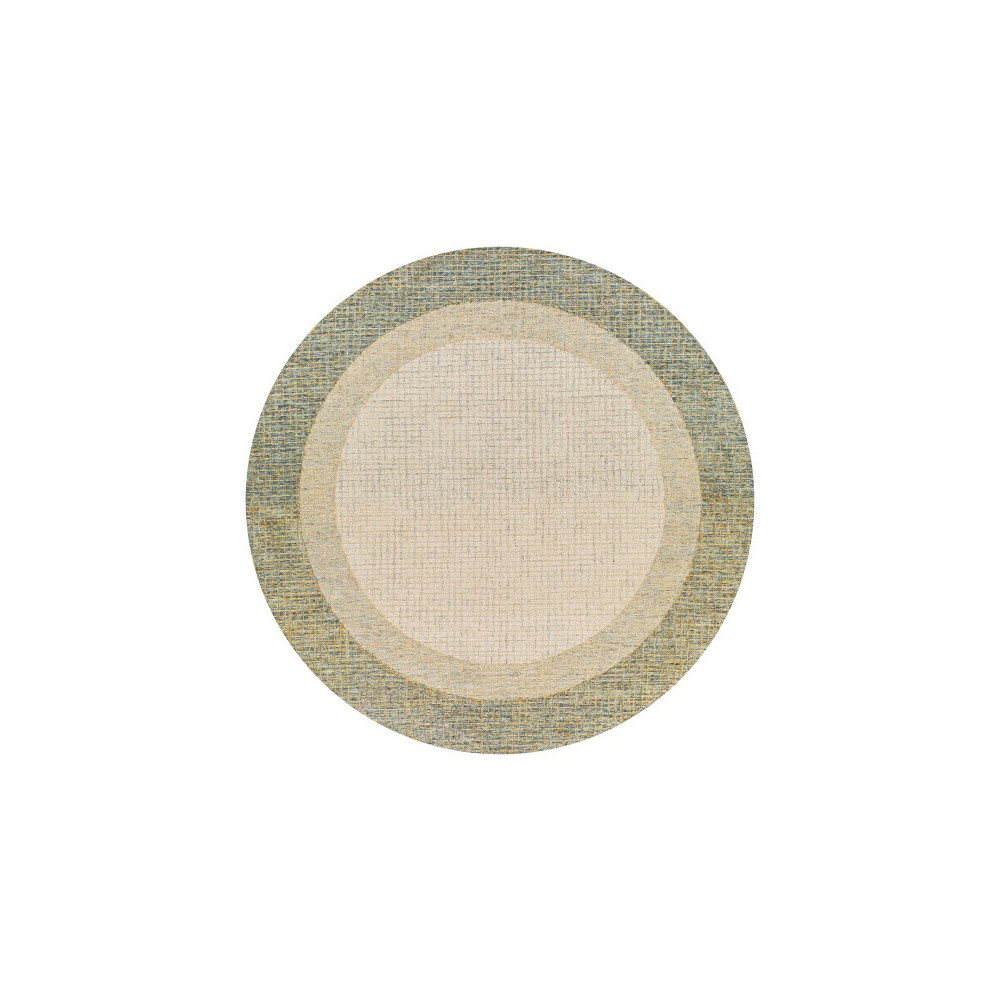 Surya Elena Rug 8' Round Dusty Sage Surya Elena Rug 8' Round Dusty Sage