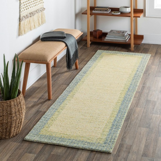 Surya Elena Dusty Sage Rug 2'6" X 10'