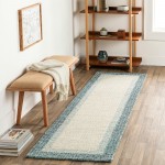 Surya Elena Navy Rug 2'6" X 8'