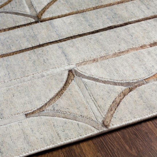 Surya Eloquent Light Gray Rug 2' X 3'