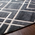 Surya Eloquent Black Rug 5' X 7'6"