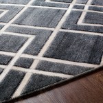 Surya Eloquent Black Rug 8' X 10'