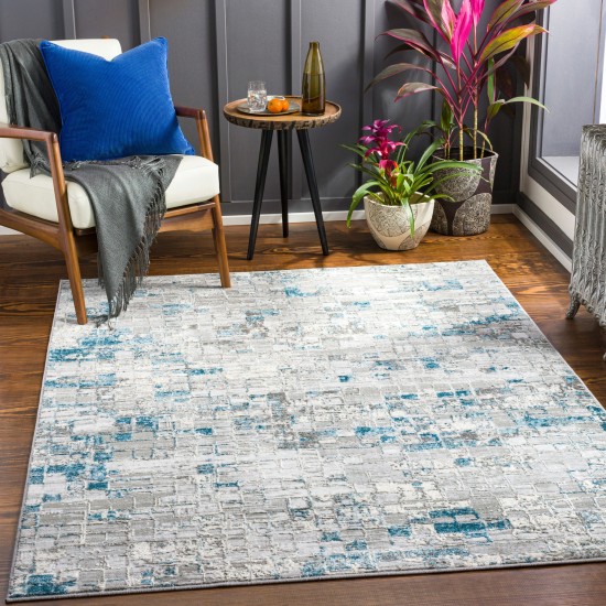 Surya Enfield Rug 5'3" X 7' - Teal