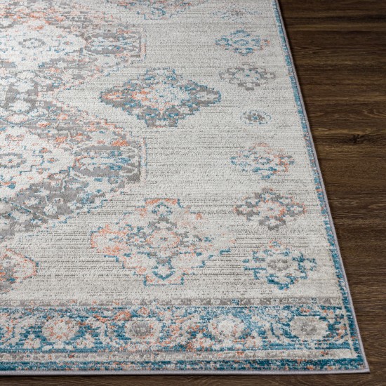 Surya Enfield Rug 7'10" X 10' (Teal, Pale Blue)