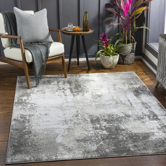 Surya Enfield Rug 5'3" X 7' (Charcoal, Gray)