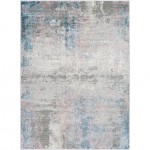 Surya Enfield Teal & Pale Blue Rug 6\'7" X 9\'