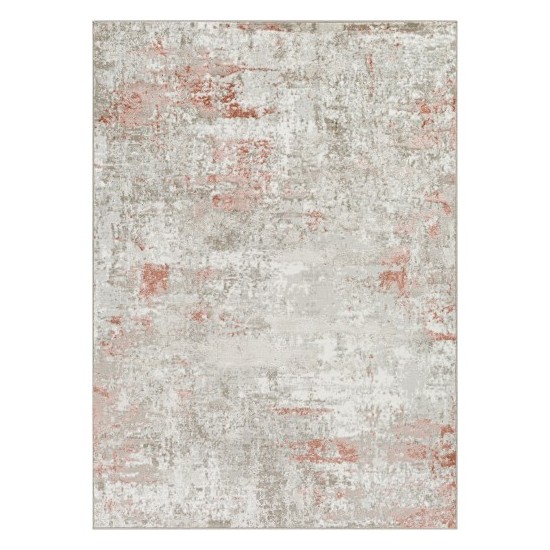 Surya Enfield Brick Red & Dusty Coral Rug 5'3" X 7'