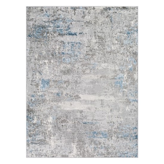 Surya Enfield Rug 5'3" X 7' - Teal & Pale Blue