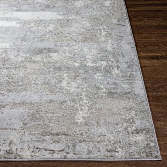 Surya Enfield Charcoal & Gray Rug 6'7" X 9'