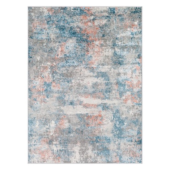 Surya Enfield Rug 5'3" X 7' - Teal, Pale Blue