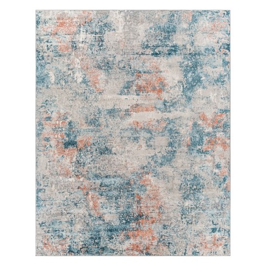 Surya Enfield Rug 7'10" X 10' - Teal, Pale Blue