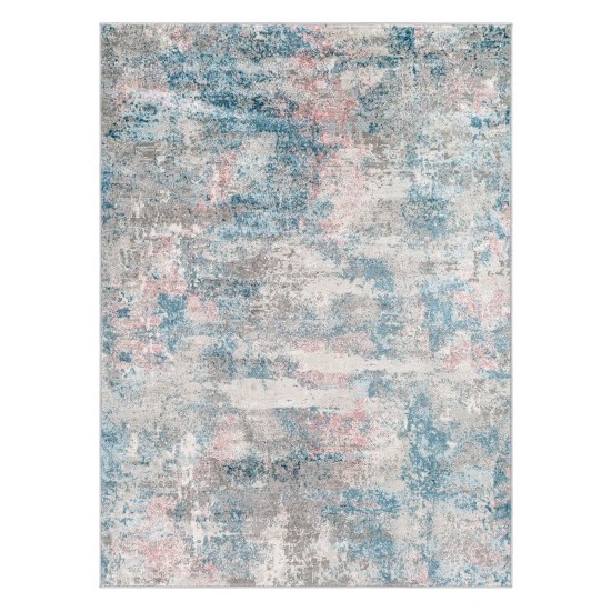 Surya Enfield Rug 5'3" X 7' (Teal & Pale Blue)