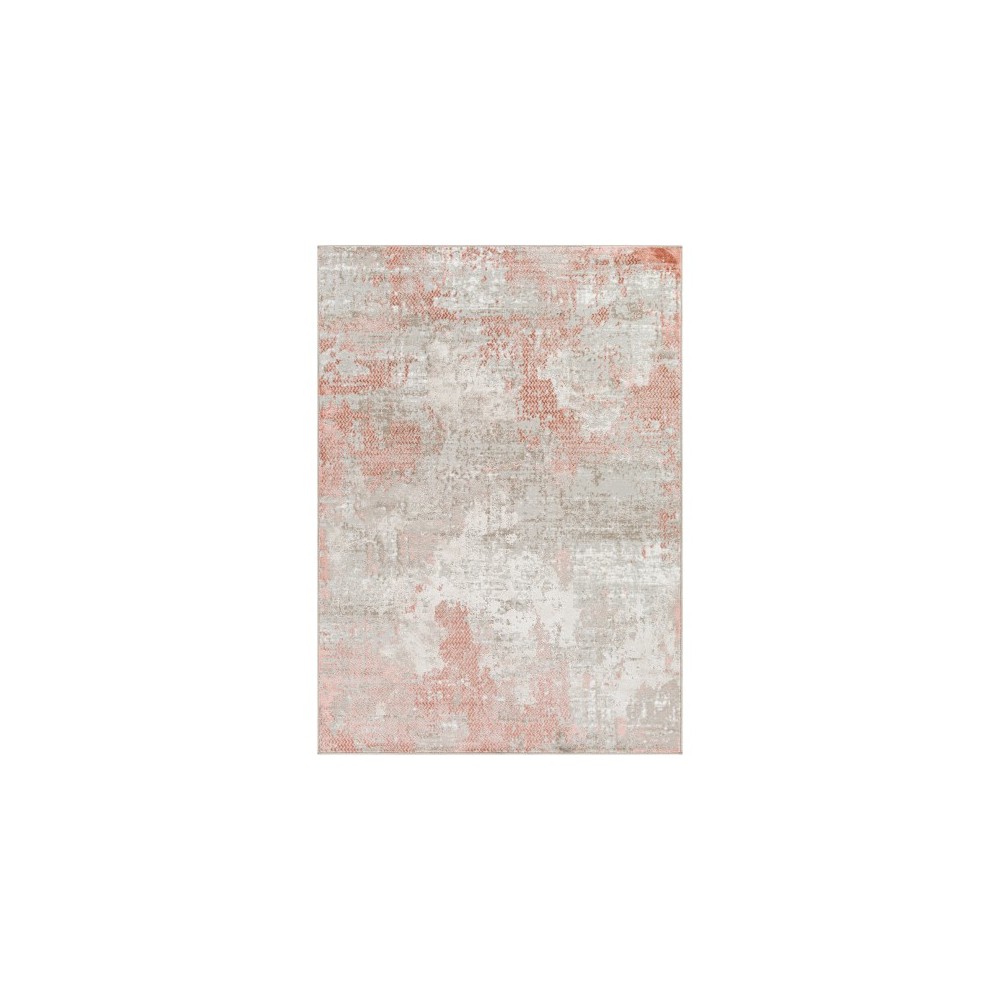 Surya Enfield Rug 5'3" X 7' (Brick Red & Dusty Coral)