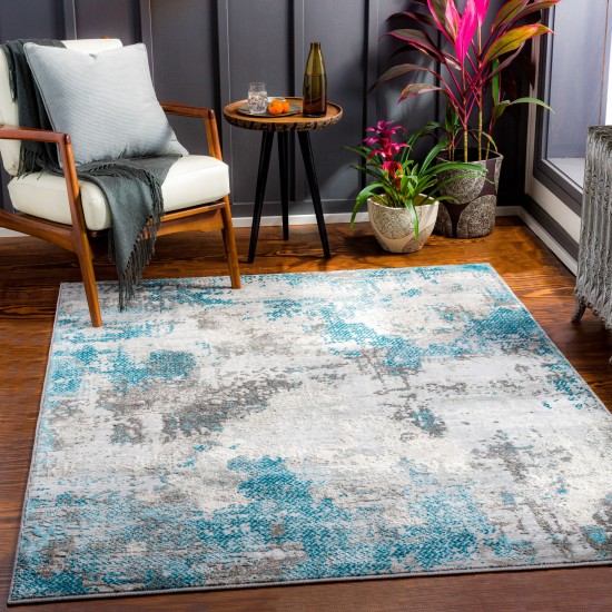 Surya Enfield Rug 5'3" X 7' (Teal)